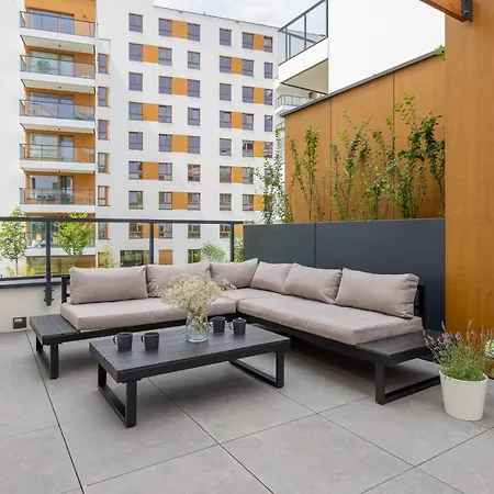 Wola Apartments Ludwiki With Parking And Terrace By Renters Prestige Warsaw Exterior photo