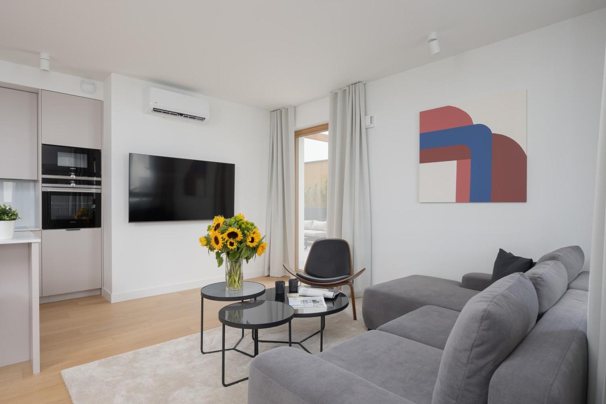 Wola Ludwiki With Parking And Terrace By Renters Prestige